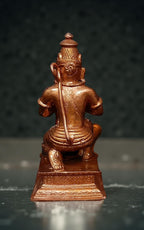 Sacred Handmade Copper Hanuman Idol, 4.3 Inches, 550 Grams, Pack of 1 Piece