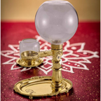 Akhand Diya with Adjustable Wick : 1 Liter Oil Only