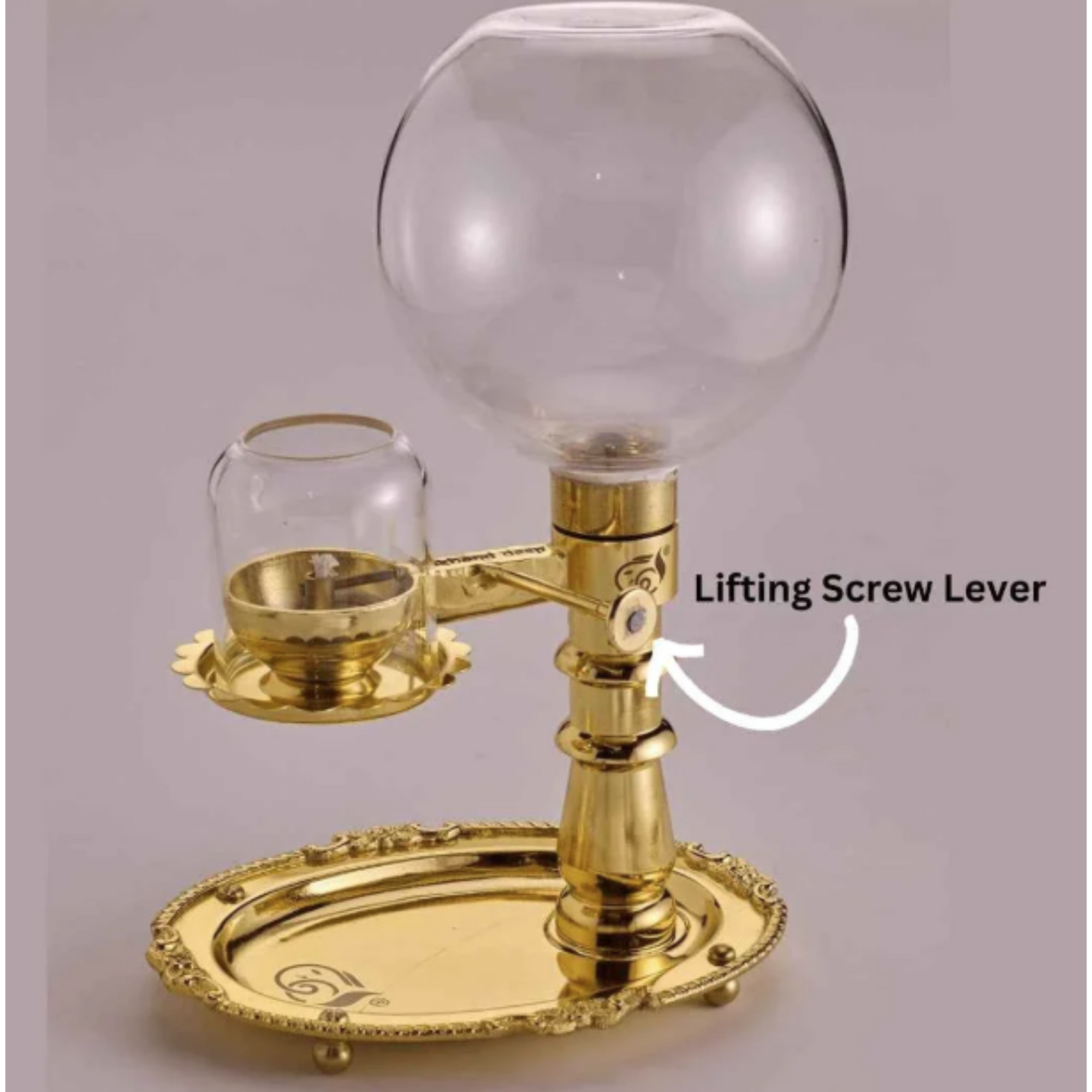 Akhand Diya with Adjustable Wick : 1 Liter Oil Only