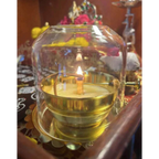 Super Premium Brass Akhand Jyot Diya With Screw Lever _ Ghee as well as Oil.