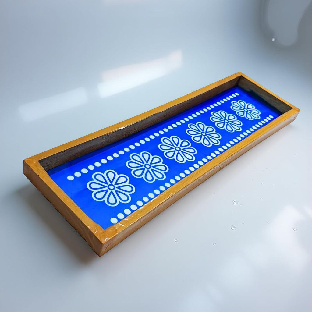 Unikraf  Flower-Border-Instant-Rangoli-Stencil-17-Inch inches Pack of 1 Piece