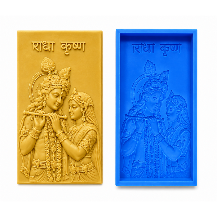 Royal Radha Krishna Casting Mould-Unikraf
