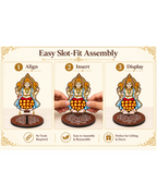 Dashavatar Set of 10 – MDF Lord Vishnu Dasavatara for Pooja, Home Décor & Gifting