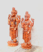 Brown Copper Idols Of God Guruvayurappan, Height 10.5 Cm, 345 Gram, Handmade, Pack Of 1 Piece