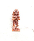 Sacred Lord Hanuman Solid Copper Idol – 2.1 Inches | 70 Grams | Handcrafted Temple Murti