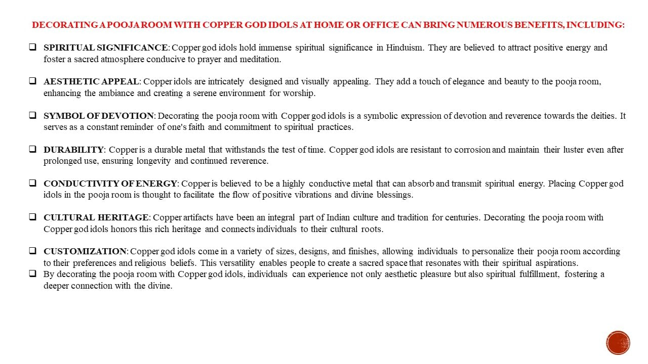 Brown Copper Idols India, 6 Inches, Handmade 3.6 Inch, 220G, Patina Antique Finish, Pack Of 1 Piece