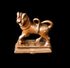 Brown Copper God Idols Lion I, 2.1 Inches, 150G, Patina Antique Finish, Pack Of 1 Piece