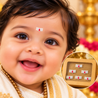 Traditional White Tilak Designer Bindi Set of 6 | Premium Forehead Stickers for Pooja, Festivals & Daily Wear