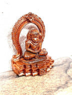Brown Copper Idols Of God Hanuman, 5.3Cm, 97Grams, Hand Made Idol, Pack Of 1 Piece
