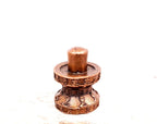 Sacred Shiva Linga Solid Copper Mini Idol – 1.4 Inches | 88 Grams | Antique Patina Finish | Handcrafted Temple Shivalingam | Unikraf