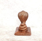 Sacred Copper Adhisesha Idol – 1.6 Inches, 71 Grams, Handmade Patina Antique Finish, Pack of 1 Piece