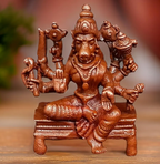 Sacred Goddess Varahi Pure Solid Copper Idol – 1.5 Inch | 65g