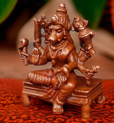 Sacred Goddess Varahi Pure Solid Copper Idol – 1.5 Inch | 65g