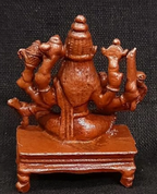 Sacred Goddess Varahi Solid Copper Idol – 1.5 Inches | 65 Grams | Handcrafted Mini Temple Murti