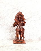 Sacred Lord Hanuman Solid Copper Idol – 2.1 Inches | 70 Grams | Handcrafted Temple Murti