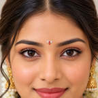 Mahadev Tripundra Trishul Designer Bindi Set – Traditional Shiva Tilak Design (Bindis Sticker 6)