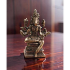 Sacred Lord Varahi   Solid Brass Mini Idol – 3 Inches | 130 Grams  | Handcrafted Temple Murti | Unikraf