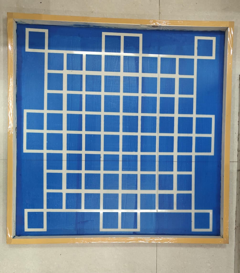 Ashlesha Bali Yantra Rangoli Stencil Wooden Pack of 1 piece