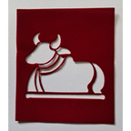 Nandi Deva Coconut Decoration Stencil - Unikraf