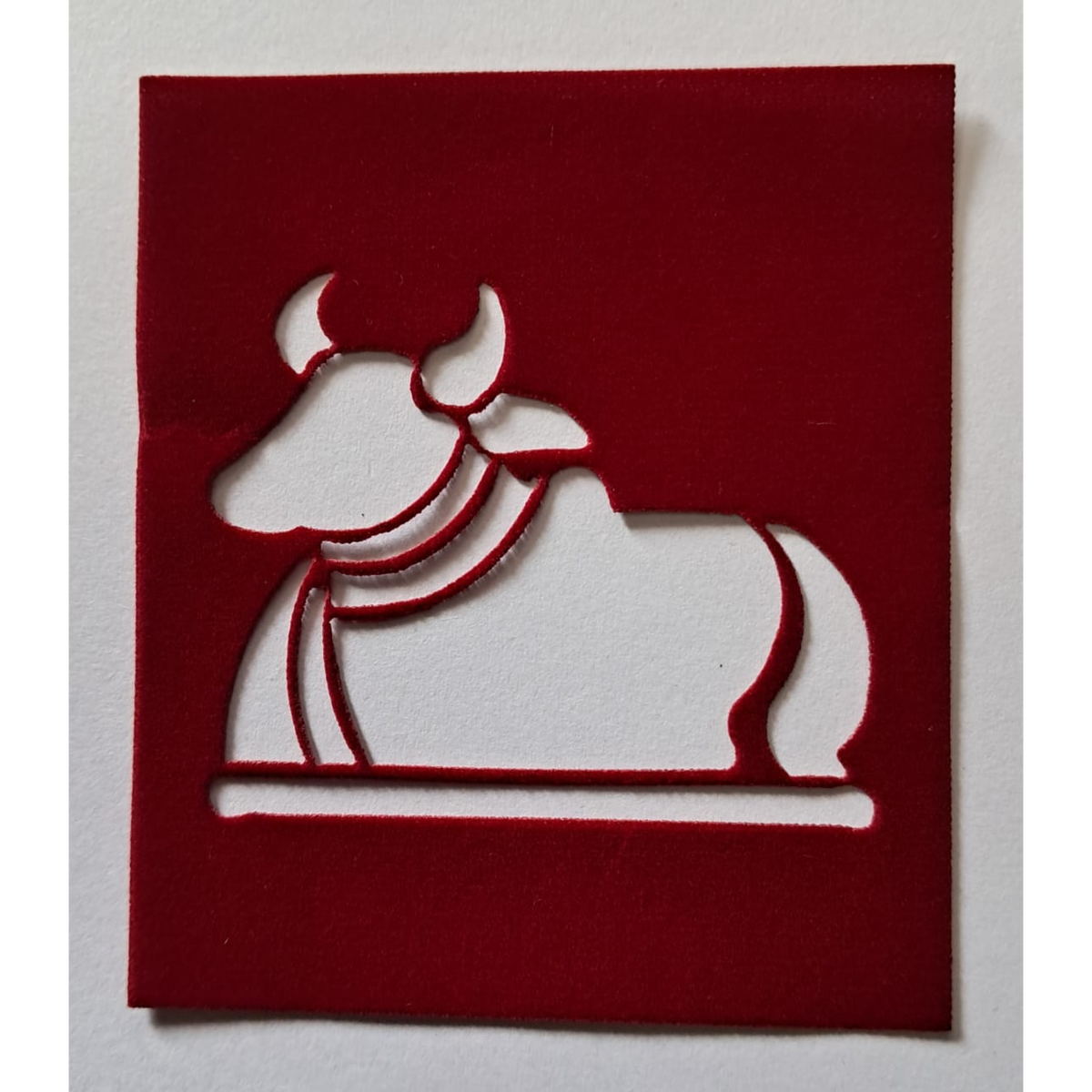 Nandi Deva Coconut Decoration Stencil - Unikraf