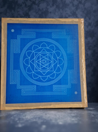 Surya Mandala Yantra 2 Rangoli Stencil Wooden  Pack of 1 piece