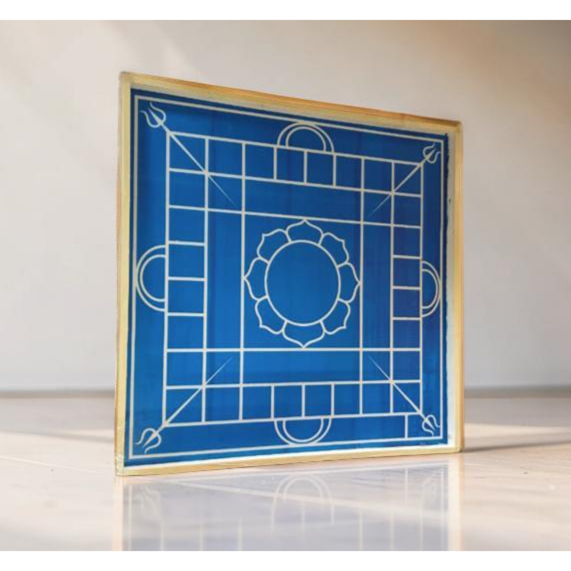 Yantra Design Stencil Wooden Frame Pack of 1 piece