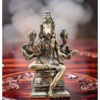 Sacred Lord Varahi   Solid Brass Mini Idol – 3 Inches | 130 Grams  | Handcrafted Temple Murti | Unikraf
