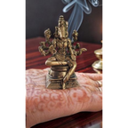 Sacred Lord Varahi   Solid Brass Mini Idol – 3 Inches | 130 Grams  | Handcrafted Temple Murti | Unikraf